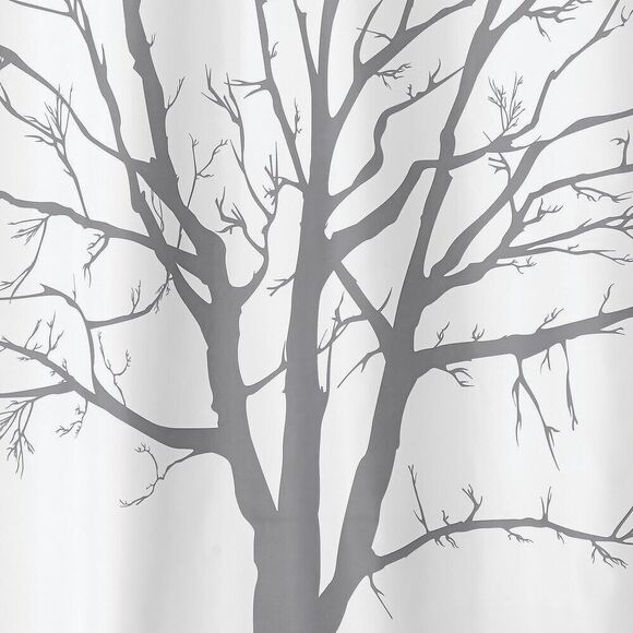 Waterproof Fabric Shower Curtain Birch Tree Bathroom Shower 72" x 72" reinforced - Picture 1 of 3